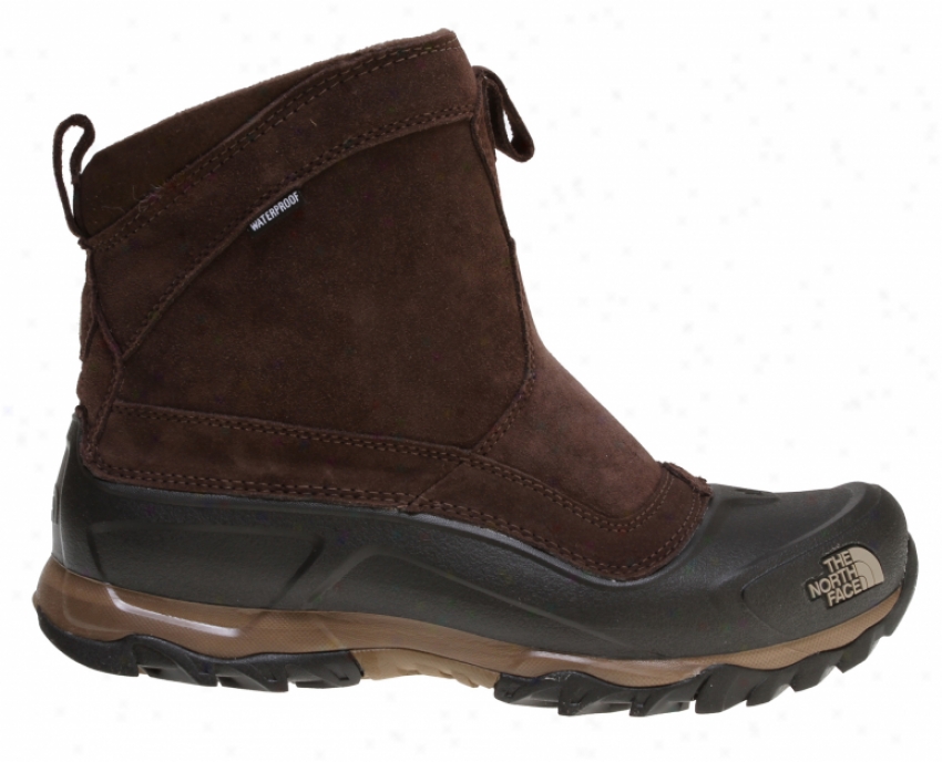 The North Face Snow Beast Pull On Boots Demitasse Brown/dune Beige