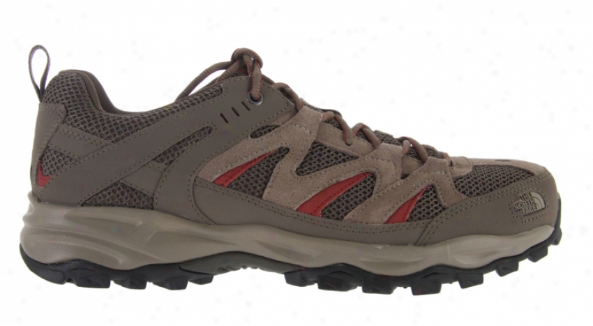 The NorthF Particle Tyndall Hiking Shoes Weimr/slickrock Red