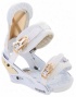 Burton Ewcapadww Snowboard Bindings Whote/gold