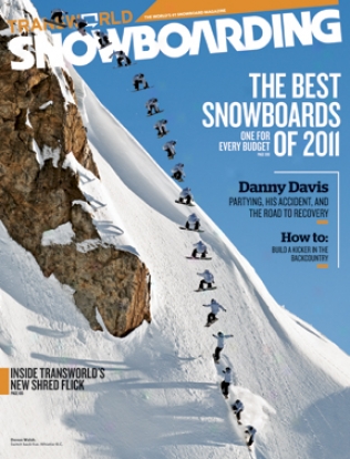 Transworld Snowboarding Magazine Subscription - 1 Year/9 Issues
