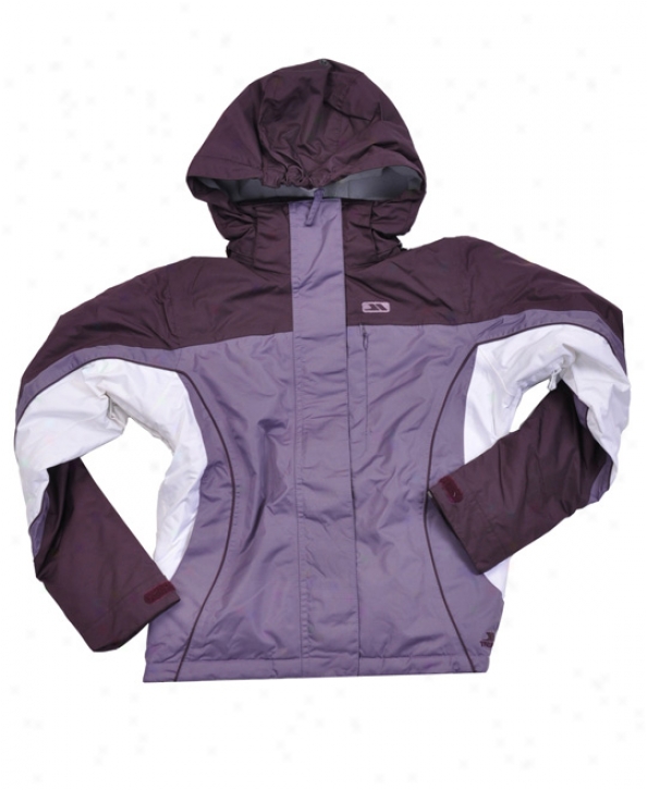 Trespass Emile Snowboard Jacket Dewberry