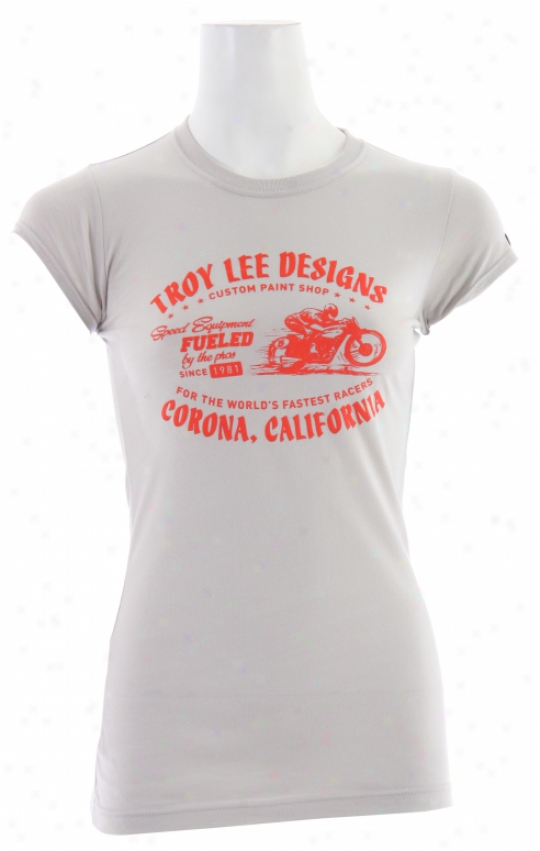 Troy Lee Designs Fuel T-shirt Silver