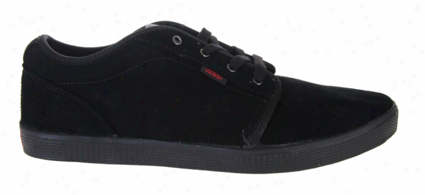 Vans 106 Sf Skate Shoes Black/red