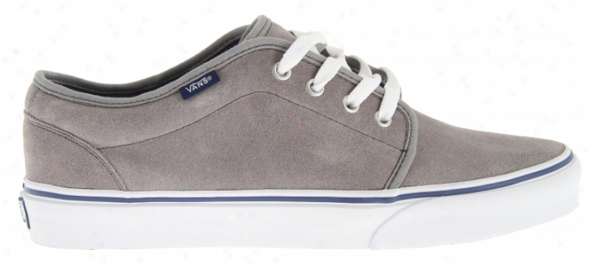 Vans 106 Vulcanized Skate Shoes (suede) Cloudburst/twilight Blue