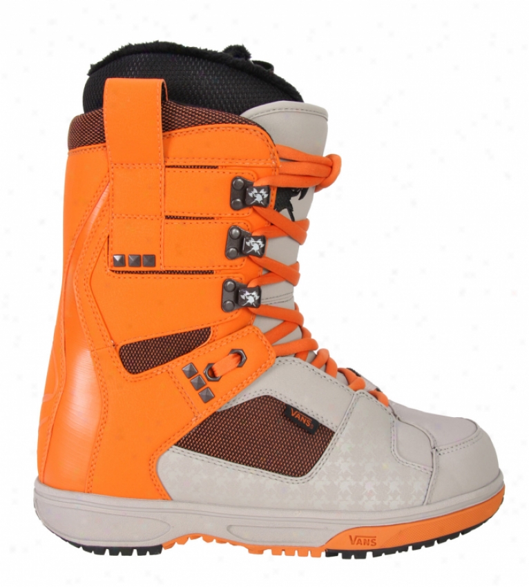 Vans Andreas Wiig Iii Snowboard Boots Orange/grey