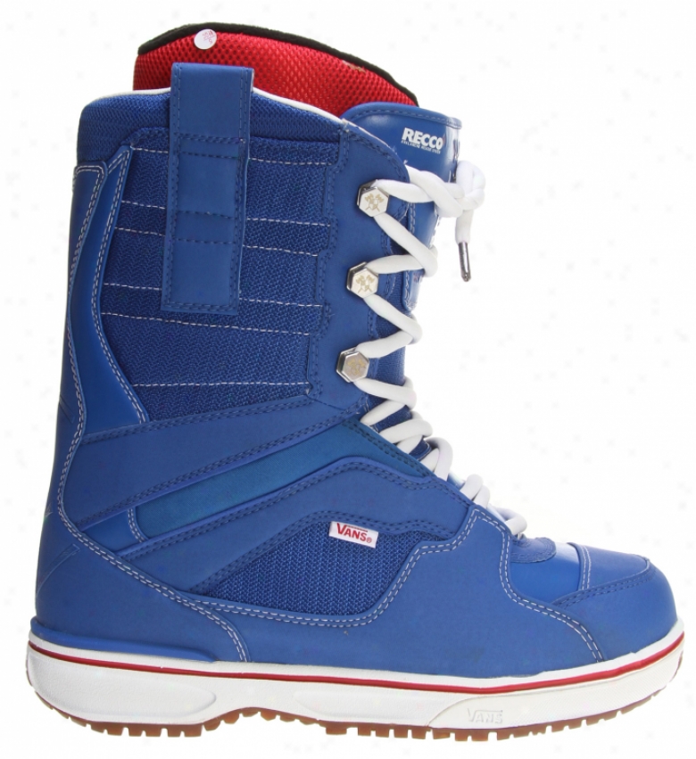 Vans Andreas Wiig nSowboard Boots Blue/red