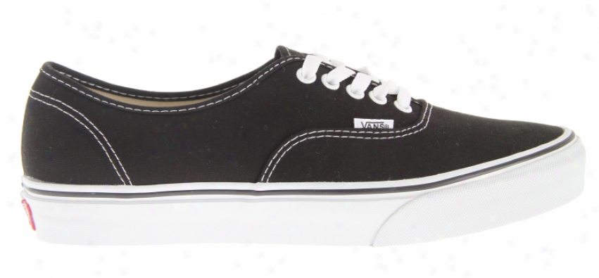 Vans Authentic Skate Shoes Black