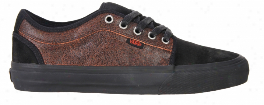 Vans Chukka Bel~ Skate Shoes Black/orange