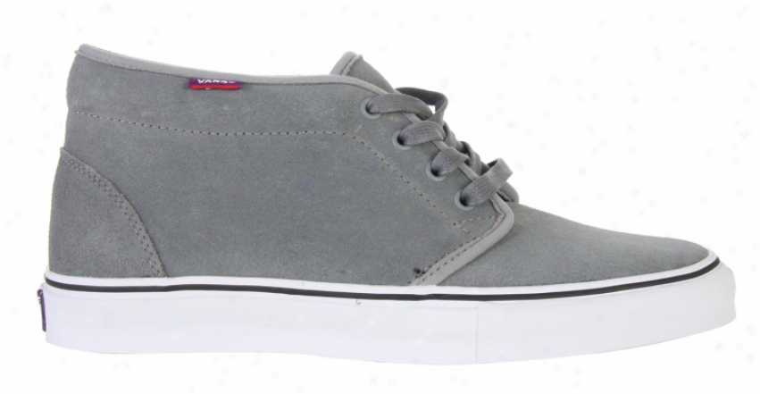 Vans Chukka Pro Skate Shoes Steel Grey/crowb Purple