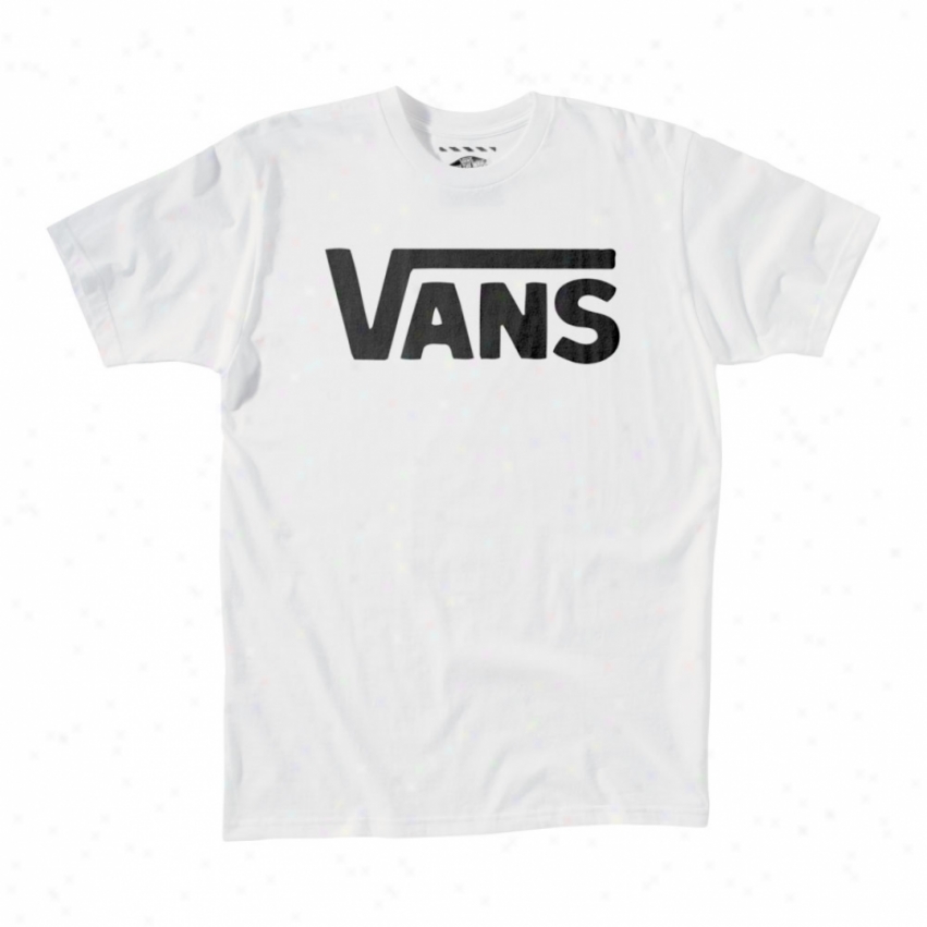 Vans Classic T-shirt White/black
