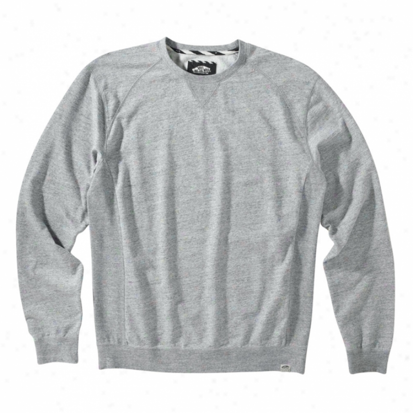 Vans Corbett Crew Fleece Sweatshirt Concrete Heather