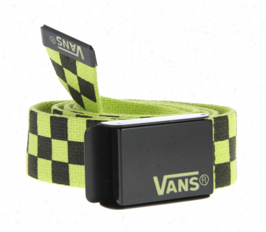 Vans Deppster Web Belt Citron/black