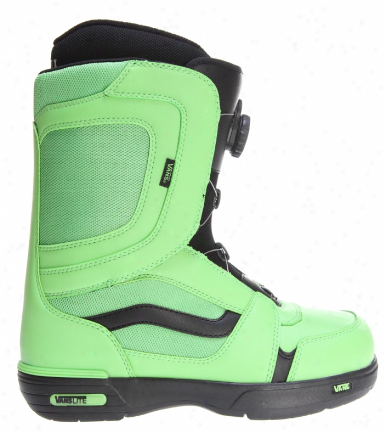Vanw Encore Snowboard Boots Green/black