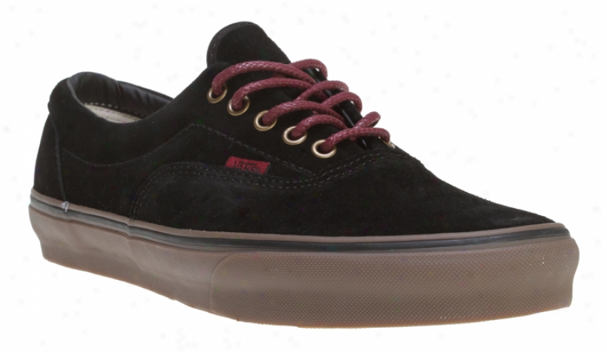 Vans Era Shoex Black/port/gum