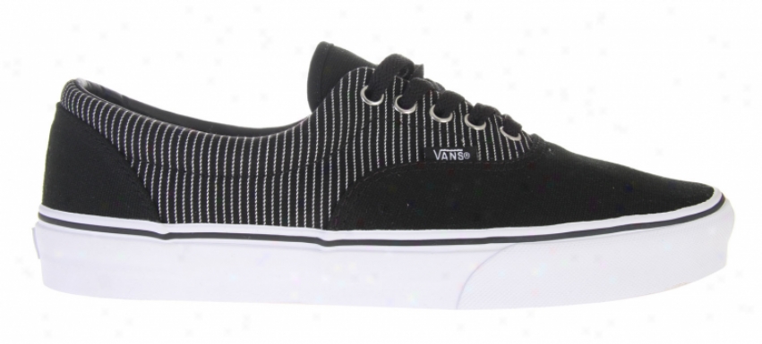 Vans Era Skate Shoes Black/true White