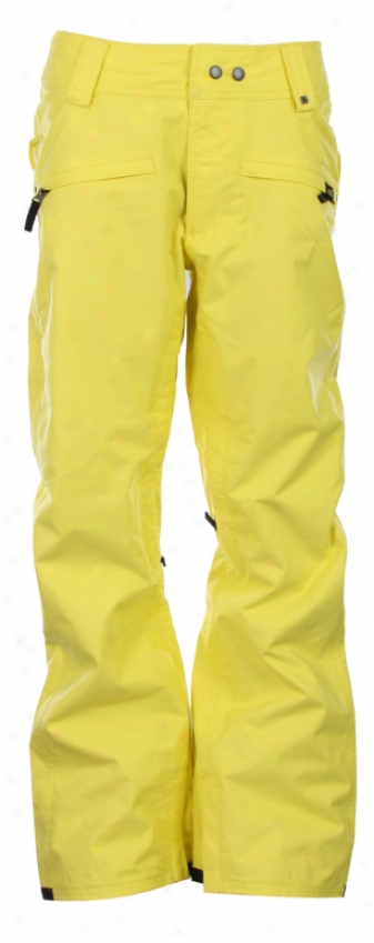 Vans Etienne Lf Snowboard Pants Lemon Yellow