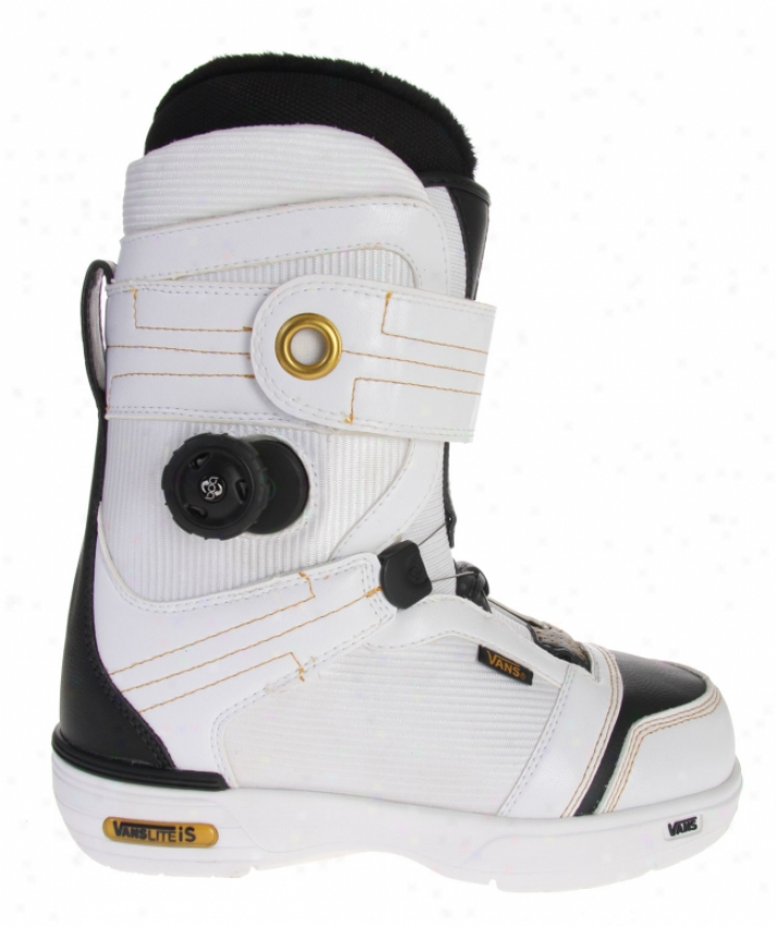 Vans Kira Snowboard Boots White/black