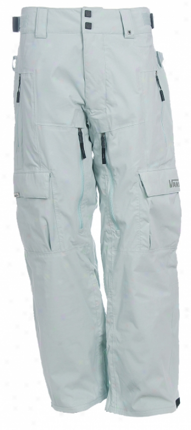 Vans Matlock Insulated Snowboard Pants Glacial Green