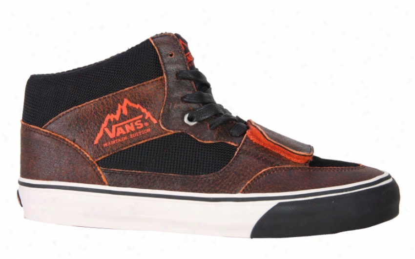 Vans Mt Issue  Skate Shoes Black/orange