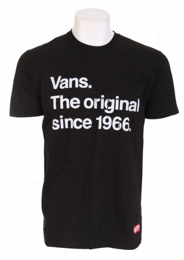 Vans Original Ever Since T-shirt Black