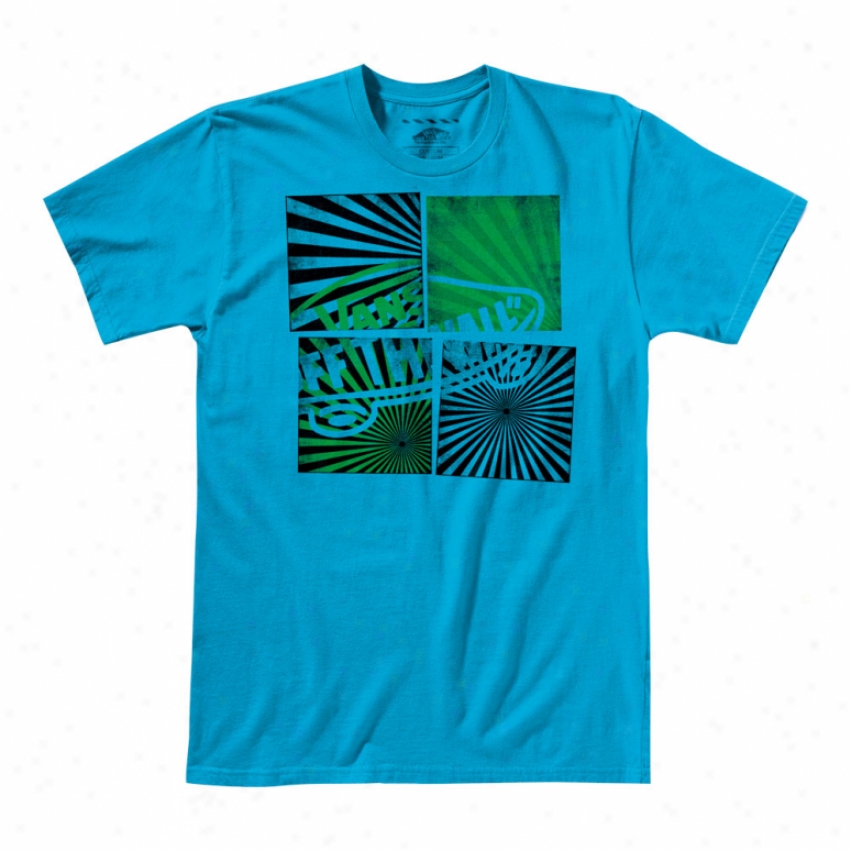 Vans Otw Quadrant T-shirt Turquoise