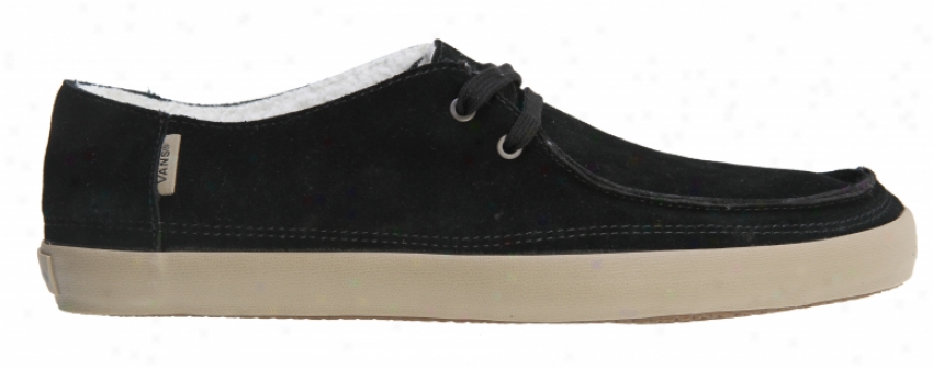 Vans Rata Vulc Skate Shoed (fleece) Black/dune