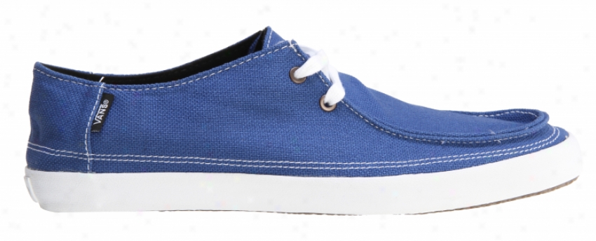 Vans Rata Vulc Skate Shoes (hemp) Classic Blue