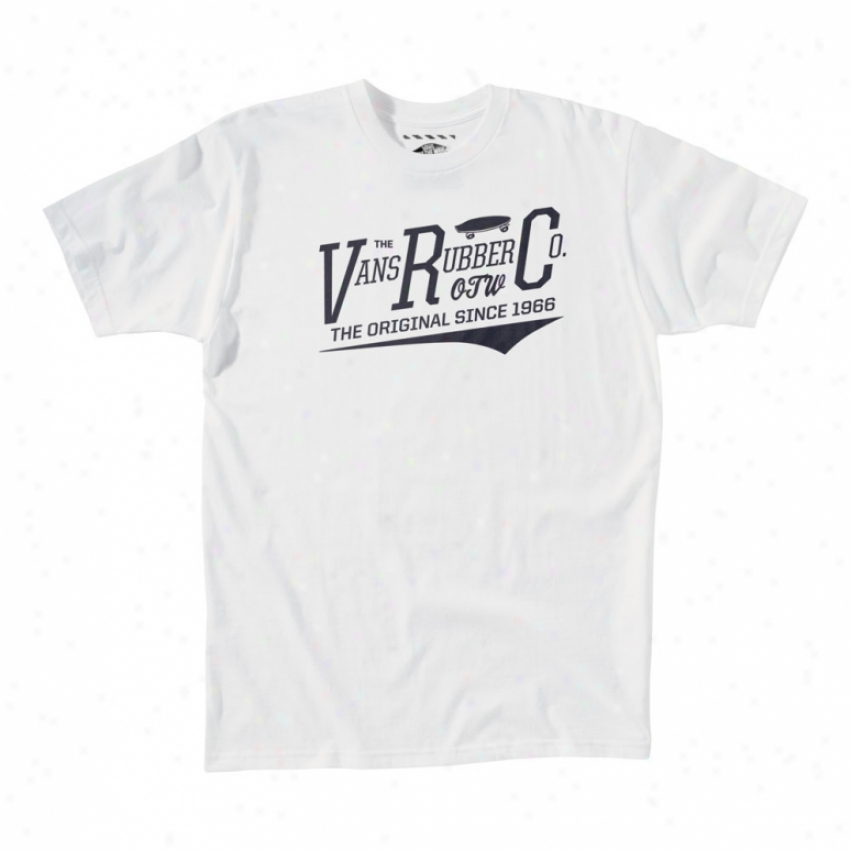 Vans Rubber Co T-shirt White