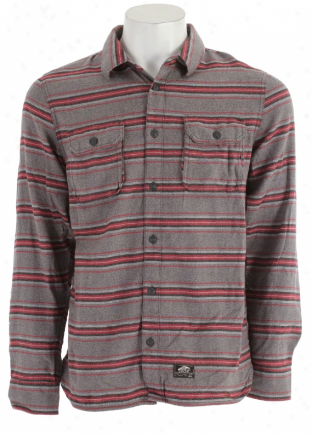 Vans Ruskin Flannel Shirt Gravel