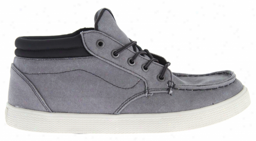 Vans Thurso Skate Shoes (wax Canvas) Pewter