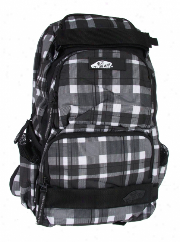 Vans Treflip Backpack Bw Plaid