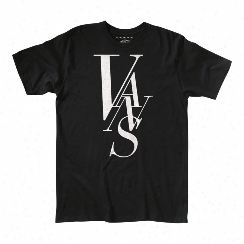 Vans Typeface T-shirt Black