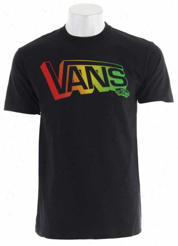 Vans Vanstastic T-shirt Black/rasta