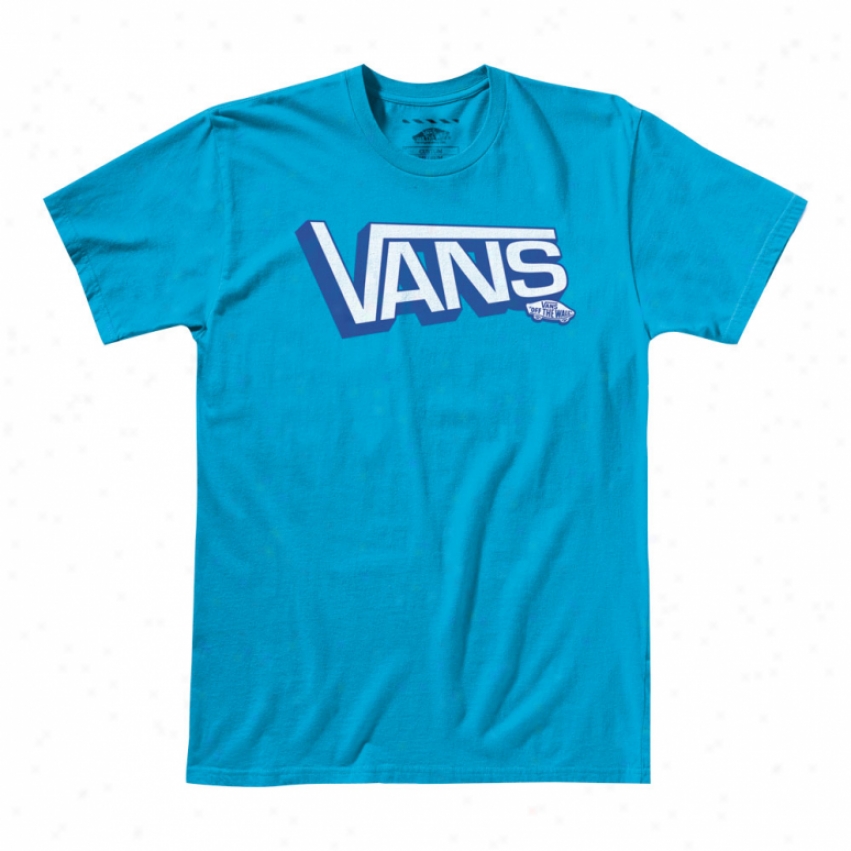 Vans Vanstastic T-shirt Turquoise/reaction Royal Blue