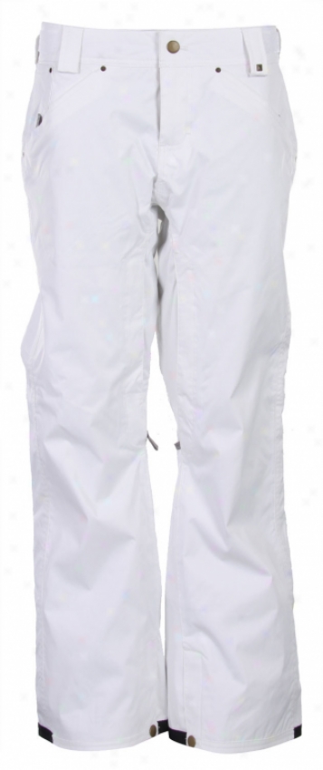 Vans Zissou Insulated Snowboard Pants Bright White