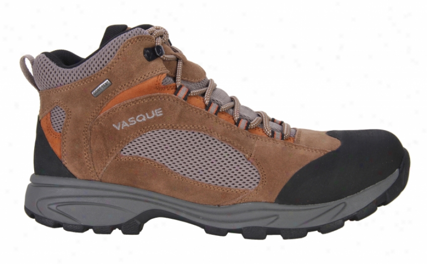 Vasque Ranger Gtx Hiking Shoes Taupe/orange