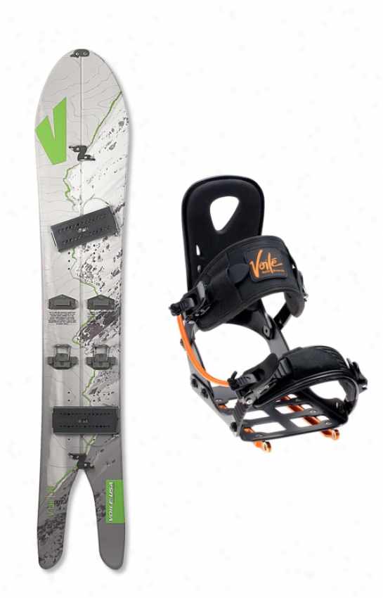 Voule V Tail Splitboard 170 W/ Light Rail