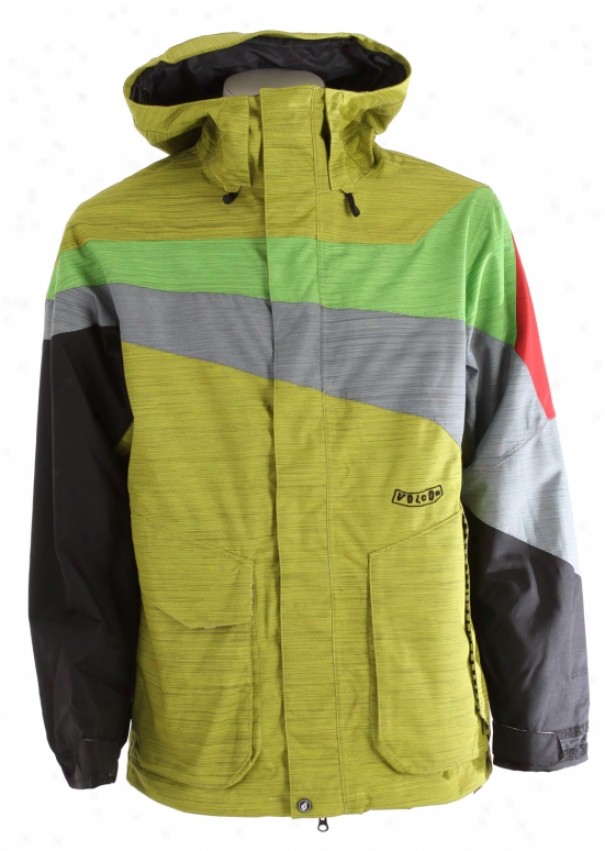 Volcom Accelerate Snowboard Jacket Yellow