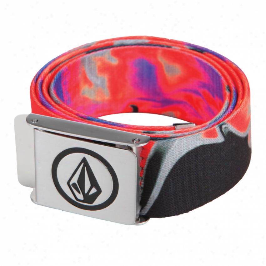 Volcom Assortment Webbing Belt Rust