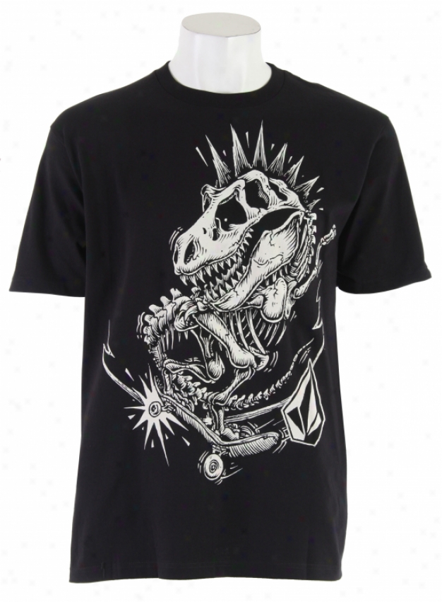 Volcom Shattered Bones T-shirt Black