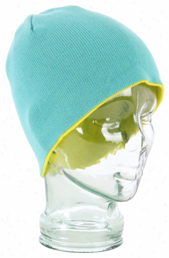 Volcom Coop Reversible Beanie Aqua Ice