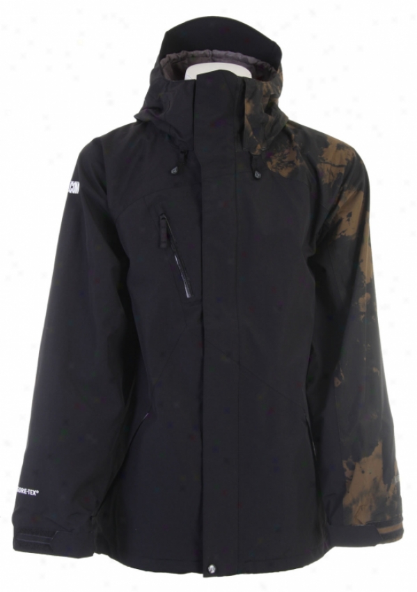 Volcom Crack Gore Snowboard Jacket Black