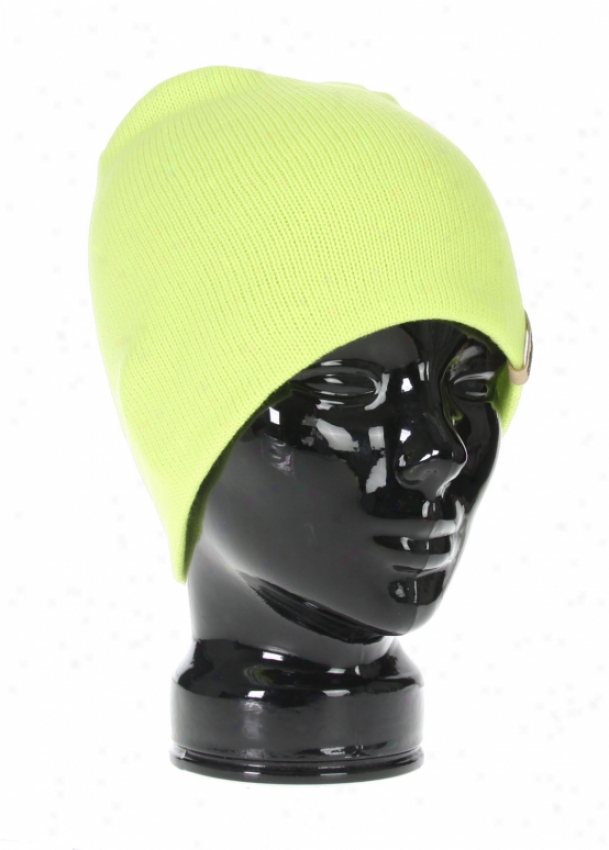 Volcom Double Time Beanie Lime