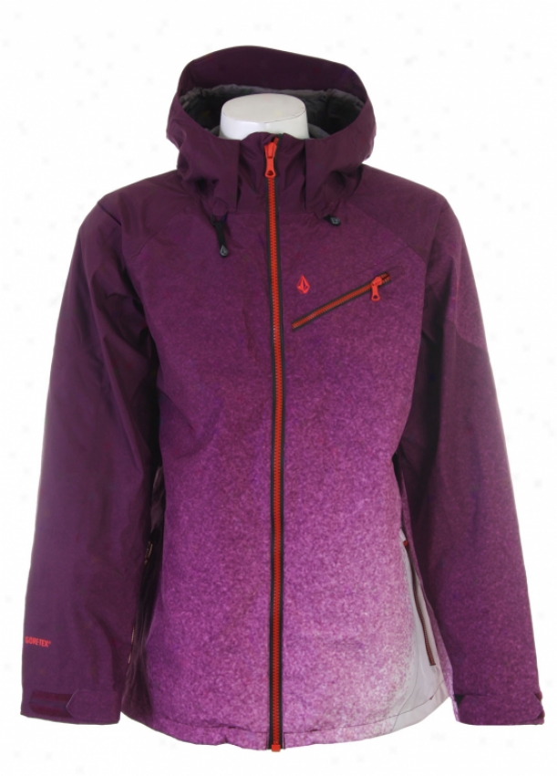 Volcom Eminent Tds Snowboard Jacket Env Purple Sky