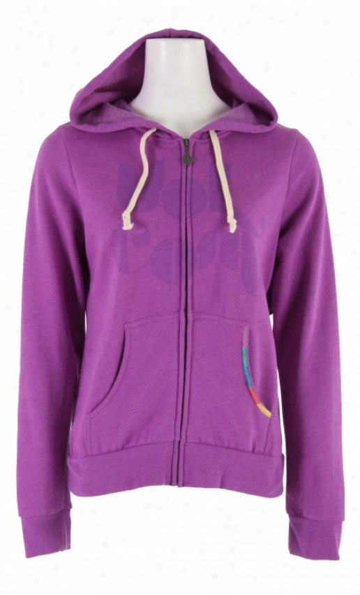 Volco mFriendship Zip Up Hoodie Purple Trip Heather