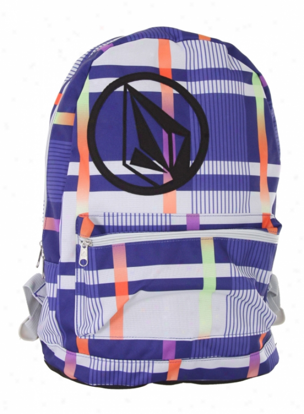 Volcom Messaround Backpack Party Monster Ble