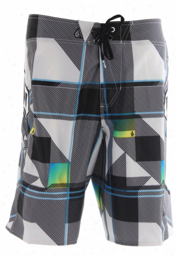 Volcom Shotgun Annihilator Boardshorts White