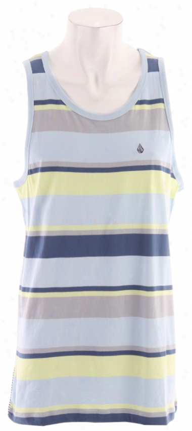 Volcom Subliminial Tank Top Light Blue