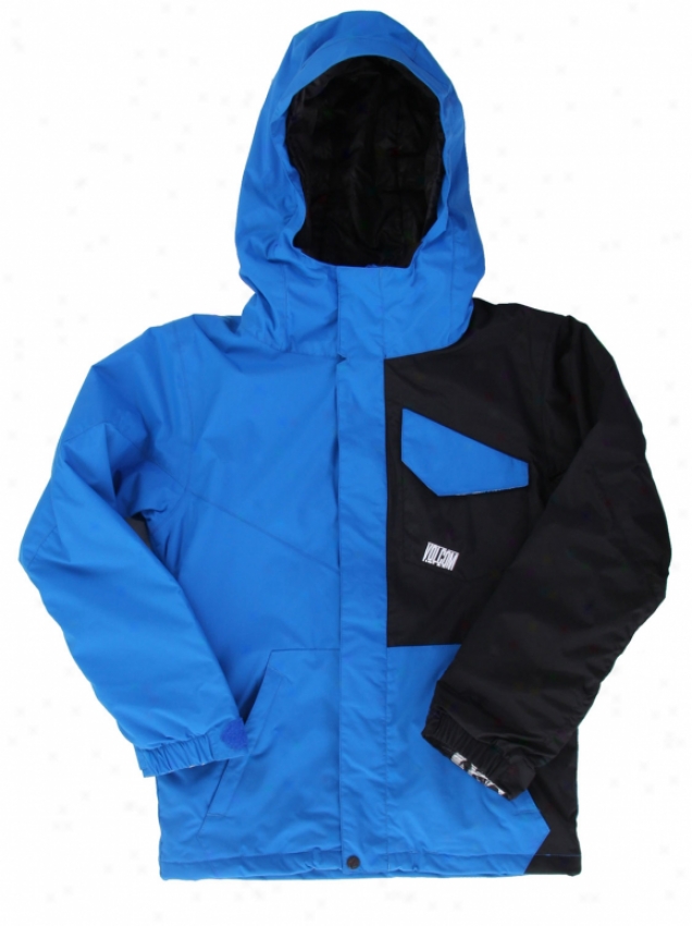 Volcom Torpedo Insulated Snowboard Jacket Cyan