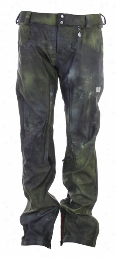 Volcom V-co Engineered Lean Jean Snowboard Pants Ehvironment Military
